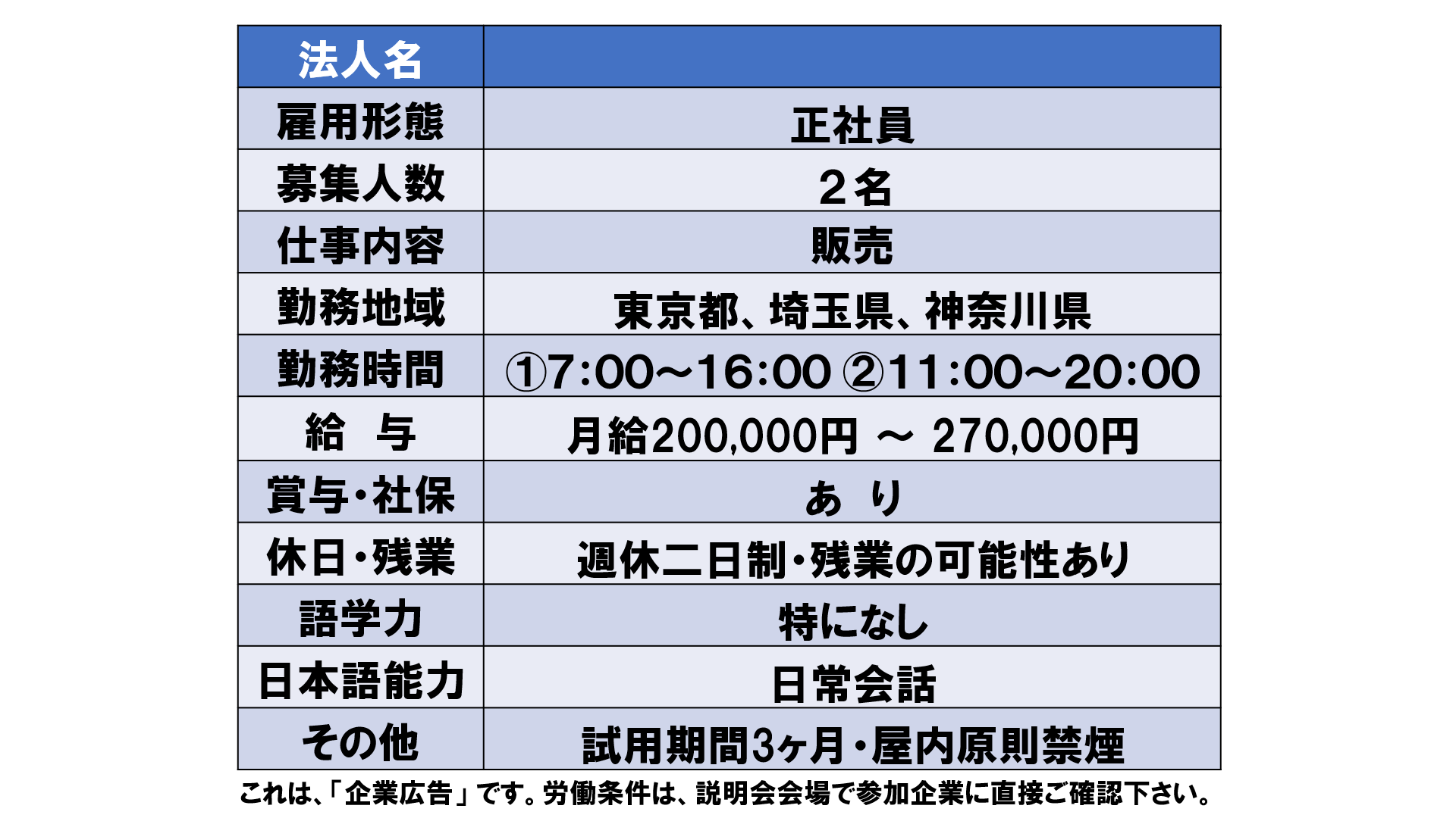 仕事、バイト、正社員